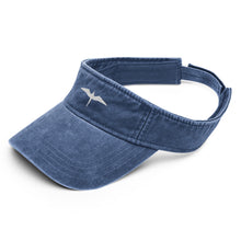 Load image into Gallery viewer, &#39;IWA Denim Visor (White Embroidery)