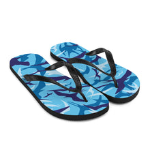 Load image into Gallery viewer, Camo &#39;IWA Blue Slippers