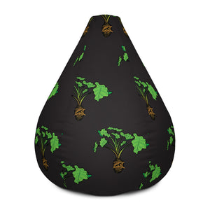 Hāloa's Lo'i Collection Bean Bag Chair w/ filling