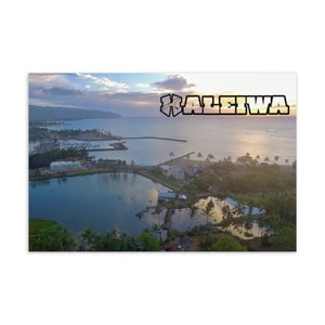 Hale'iwa Sunset Postcard
