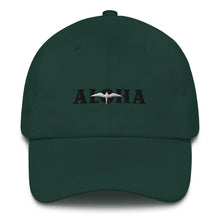 Load image into Gallery viewer, Aloha &#39;IWA Dad Hat (Black+White Embroidery)