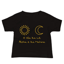 Load image into Gallery viewer, Live by the Sun Love by the Moon Baby Tee