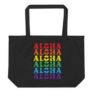 Aloha Ānuenue Rainbow Organic Eco-Tote Bag