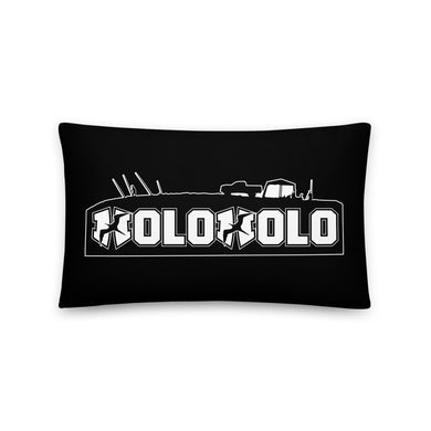 Holoholo Pillow in Ka‘iwakīloumoku-Black