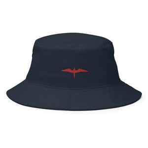 'IWA Bucket Hat (Red Embroidery)