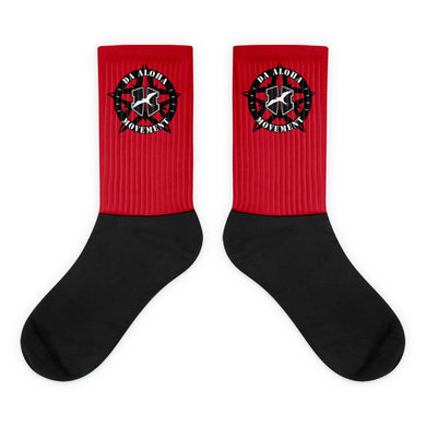 Da Aloha Movement Socks in Lychee