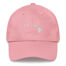 Load image into Gallery viewer, Islands &#39;IWA Dad Hat (White Embroidery)