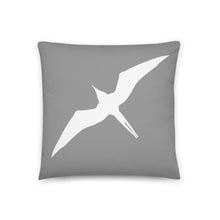 Load image into Gallery viewer, &#39;IWA Pillow in Ulua I&#39;a-Silver