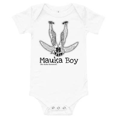 Mauka Boy Baby Onesie