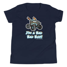 Load image into Gallery viewer, Bad Boy Island Monster Truck Youth Tee in Multiple Colors