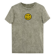 Load image into Gallery viewer, Happyface Stay Sto&#39;KD Denim Tee