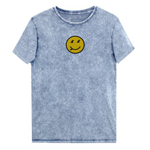 Load image into Gallery viewer, Happyface Stay Sto&#39;KD Denim Tee