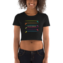 Load image into Gallery viewer, KD Fin Designs Crop Tee