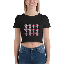 Load image into Gallery viewer, KD Single Fin&#39;s Kiss Crop Tee