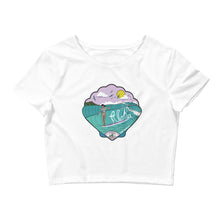 Load image into Gallery viewer, Shell Surfer Crop Tee