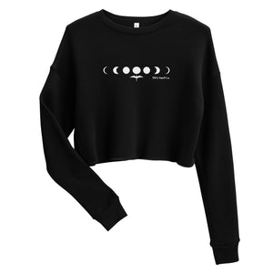 'IWA + Moon Crop Sweatshirt