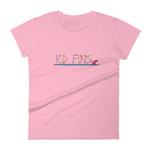 Load image into Gallery viewer, KD Fins Wāhine Short Sleeve Tee in Multiple Colors