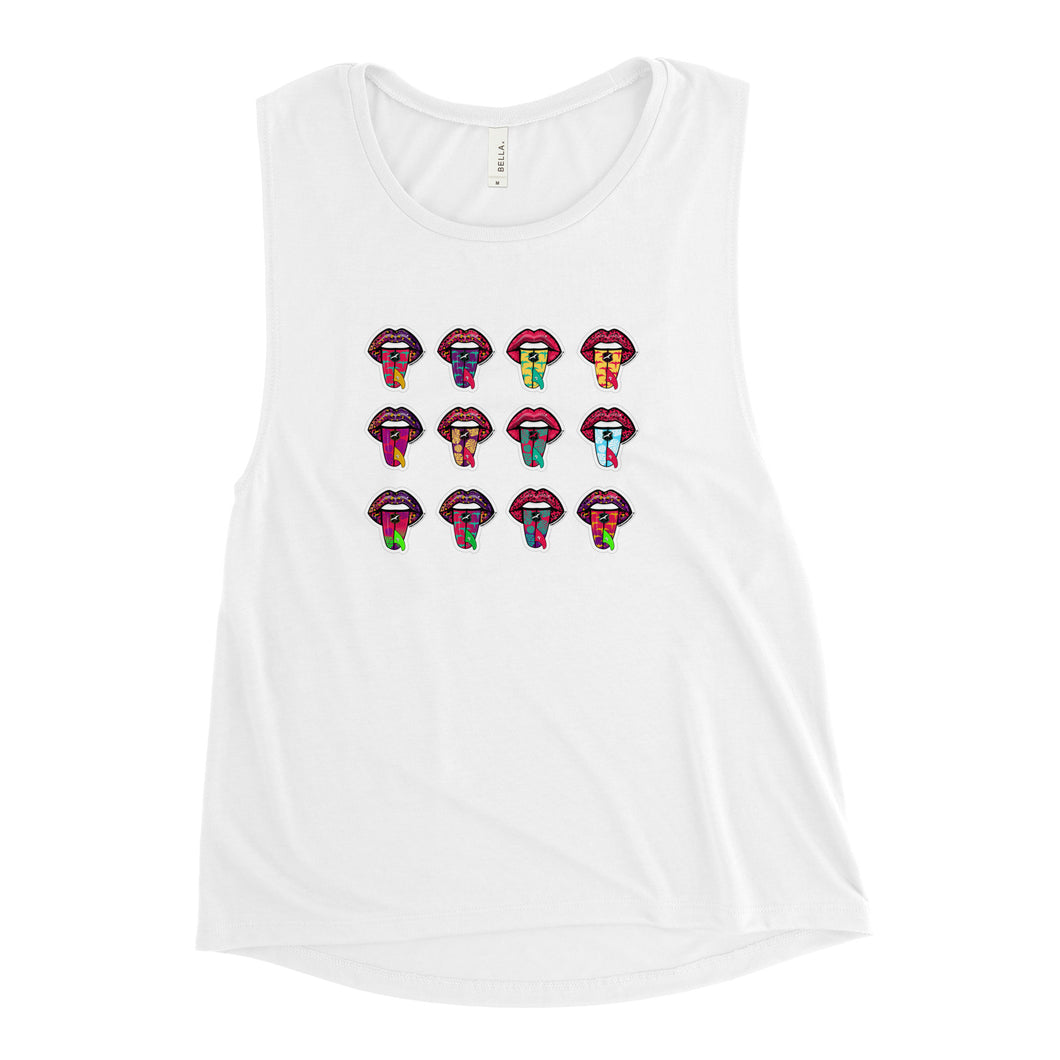 Lickidy Sticks Wāhine Muscle Tank